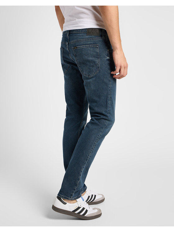 Lee Lee Jeansy LUKE Niebieski Slim Fit