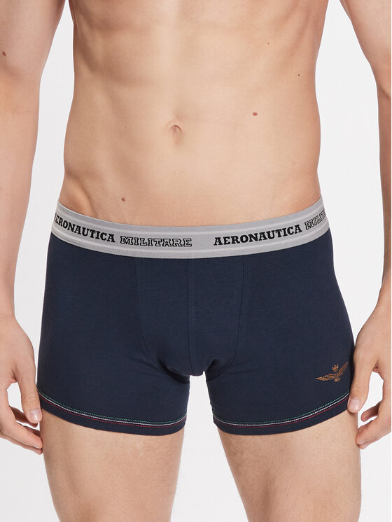 Aeronautica Militare Aeronautica Militare 2er-Set Boxershorts AM1UBX003 Dunkelblau