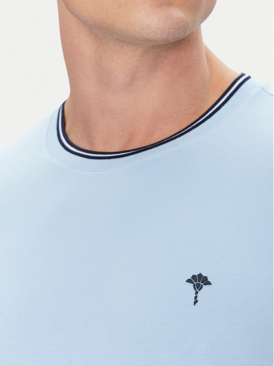 JOOP! JOOP! T-krekls 17 JJ-16Platon 30045543 Gaiši zils Modern Fit