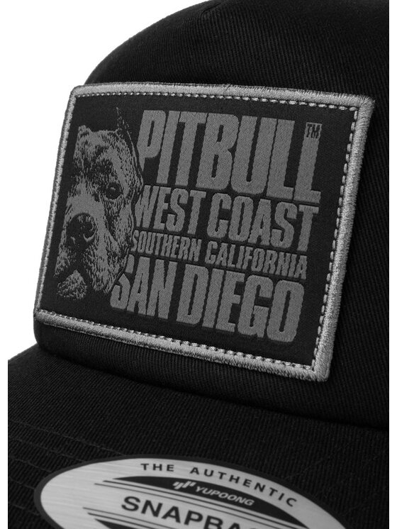 PITBULL PITBULL Czapka z daszkiem Trucker Blood Dog Czarny