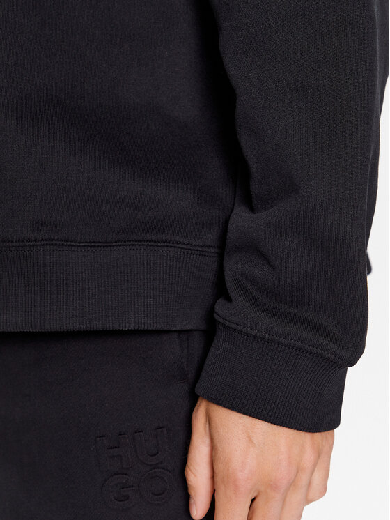 HUGO Hugo Bluza Classic 50500459 Czarny Relaxed Fit