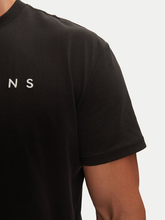 Tommy Jeans Tommy Jeans Футболка Linear Logo DM0DM20744 Чорний Regular Fit