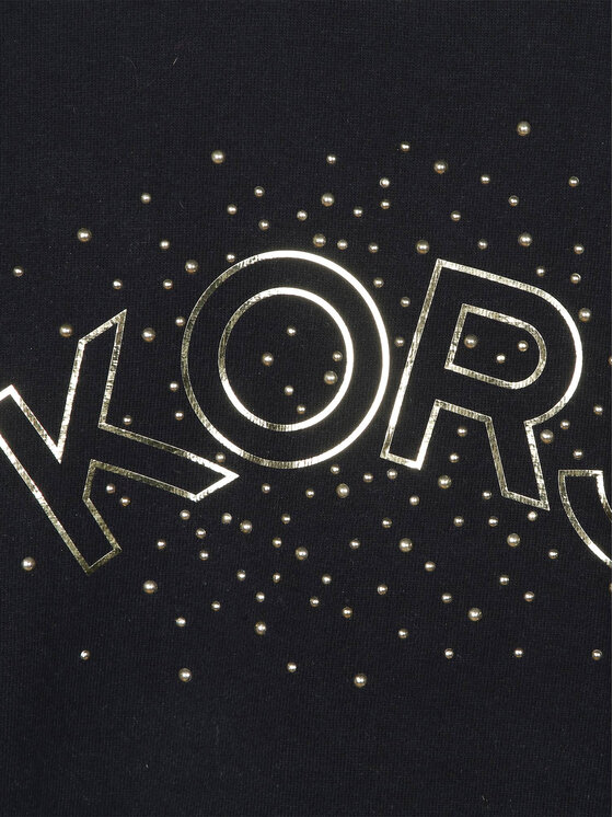 MICHAEL KORS KIDS MICHAEL KORS KIDS Світшот R15216 Чорний Regular Fit