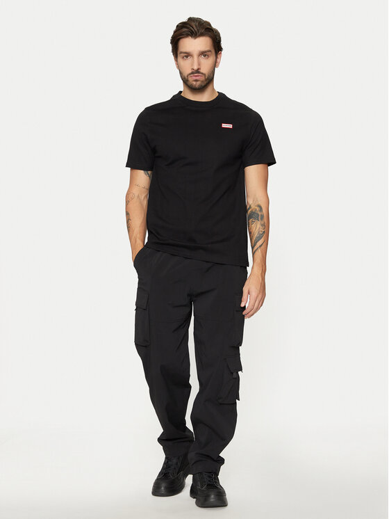 Hunter Hunter T-Shirt HARM0039242 Czarny Regular Fit