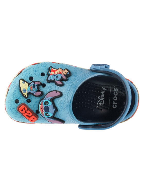 Crocs Crocs Klapki Classic Stitch Clog T Niebieski