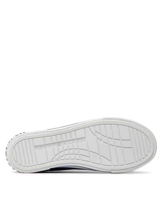 Tommy Hilfiger Tommy Hilfiger Tenisice Low Cut Lace-Up Sneaker T3X4-32207-0890 S Tamnoplava