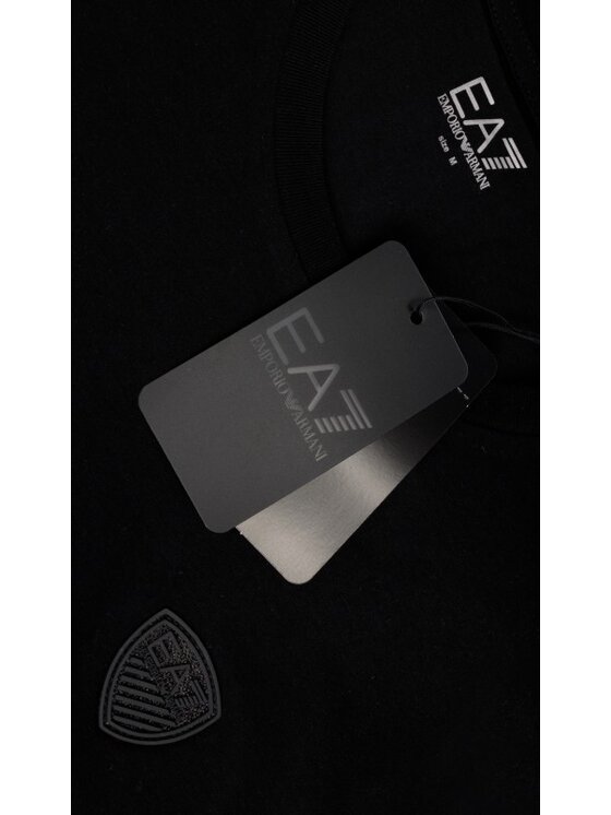 Emporio Armani Emporio Armani S dlouhým rukávem 8NPT09 PJNQZ Černá Slim Fit