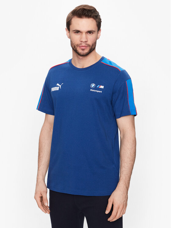 Puma Puma T-Shirt Bmw Mms Mt7 538119 Dunkelblau Regular Fit