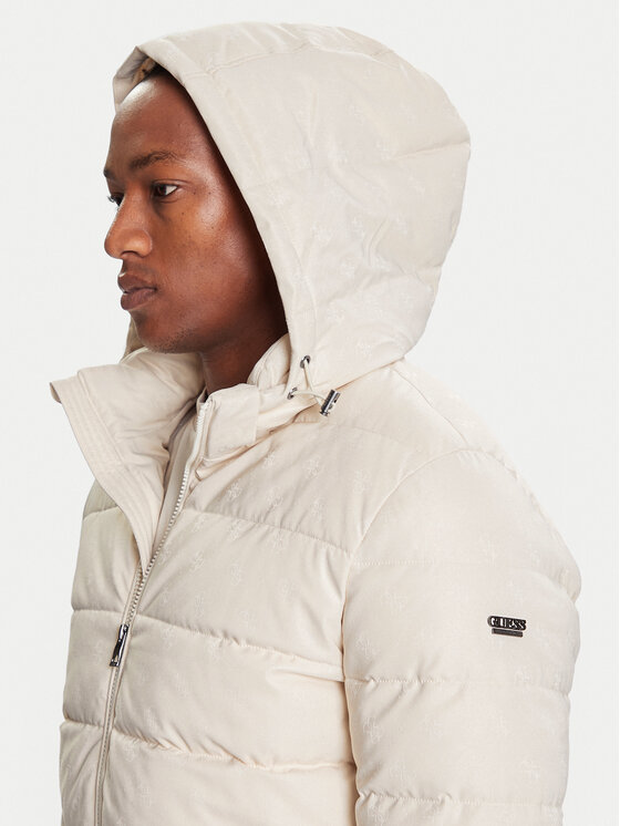 Guess Guess Giubbotto invernale M5BL0B W2322 Écru Relaxed Fit