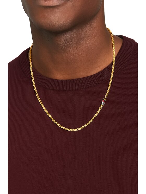 Tommy Hilfiger Tommy Hilfiger Naszyjnik 2790651 Złoty