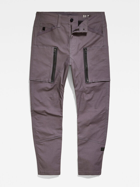 G-Star Raw G-Star Raw Hlače Zip Pkt 3D D21975-D504-G077 Siva Skinny Fit