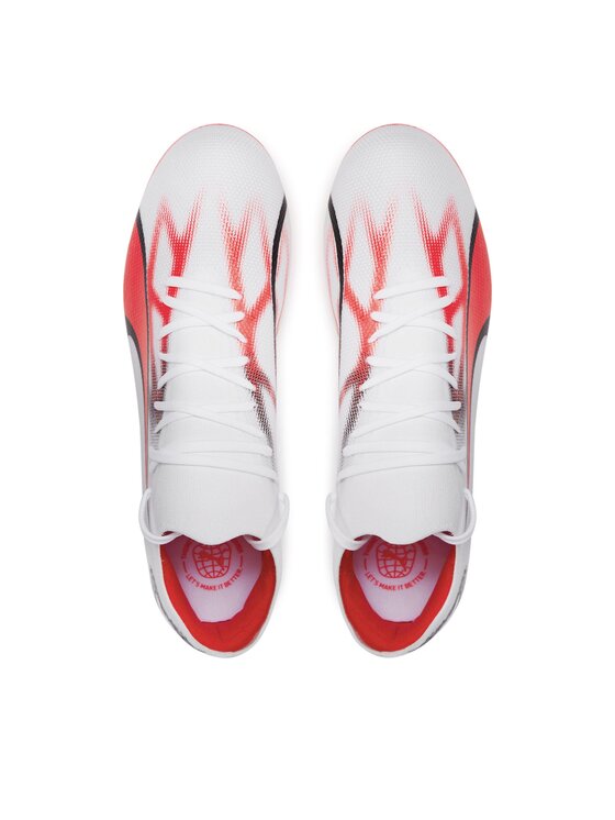 Puma Puma Buty do piłki nożnej Ultra Match FG/AG 107347 01 Biały