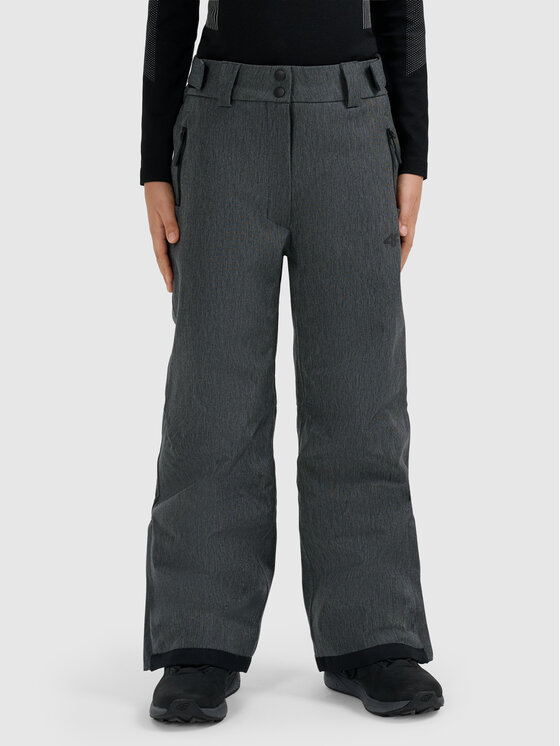 4F 4F Spodnie snowboardowe SNOWBOARD Czarny Regular Fit