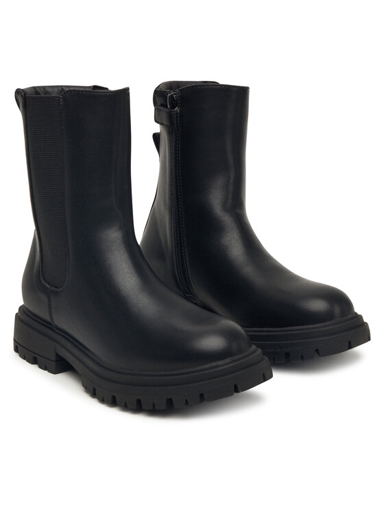 Calvin Klein Calvin Klein Bokacsizma Chelsea Boot V3A5-83121-1464 D Fekete