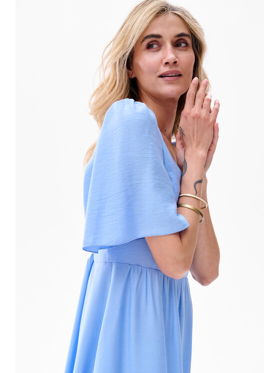 blue shadow blue shadow Sukienka codzienna Doris Niebieski Regular Fit