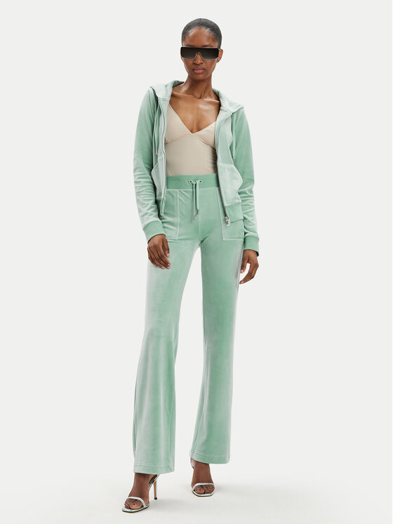 Juicy Couture Juicy Couture Donji dio trenerke Del Ray JCAP180 Plava Regular Fit