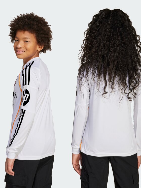 adidas adidas Koszulka techniczna Real Madrid 25/26 Long Sleeve Home Jersey Biały Regular Fit