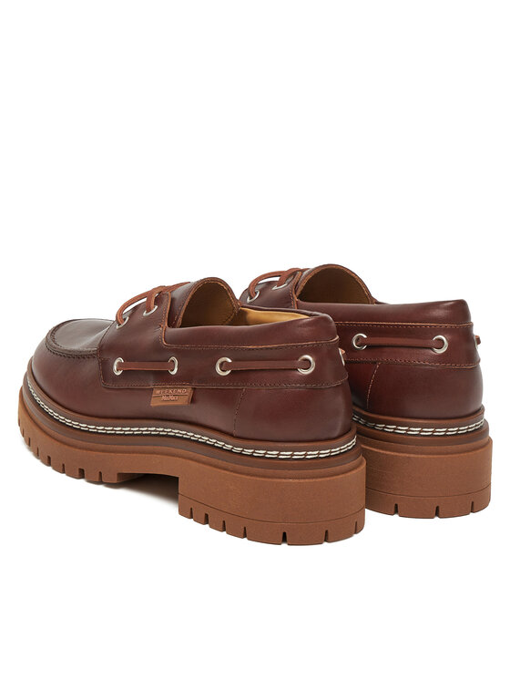 Weekend Max Mara Weekend Max Mara Poolsaapad Pompei 2525526055600 Pruun