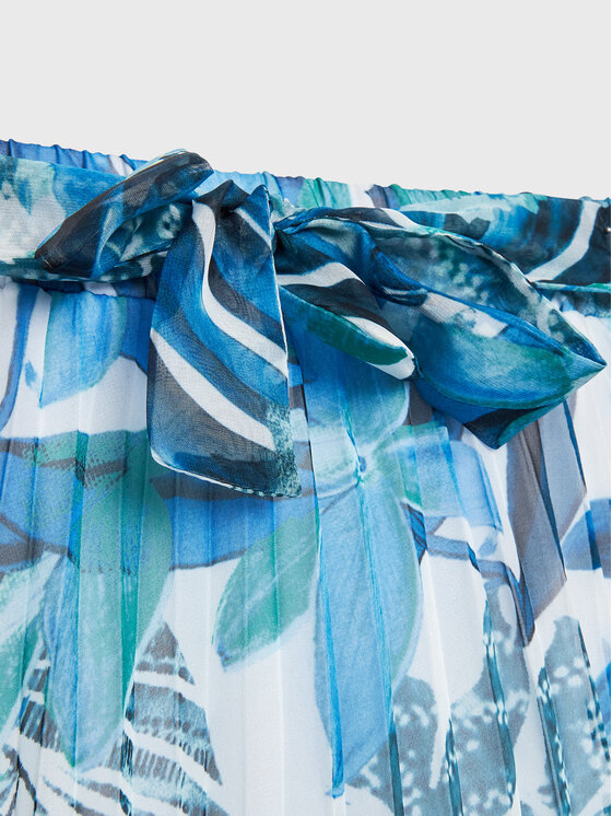 Guess Guess Suknja J3GD01 WA2T0 Plava Regular Fit