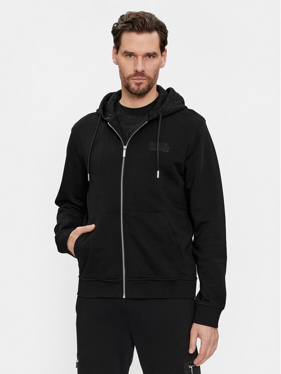 KARL LAGERFELD KARL LAGERFELD Džemperis 705062 541900 Juoda Regular Fit