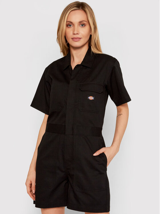 Dickies Jumpsuit Dovray DK0A4XBPBLK Schwarz Regular Fit Modivo.at