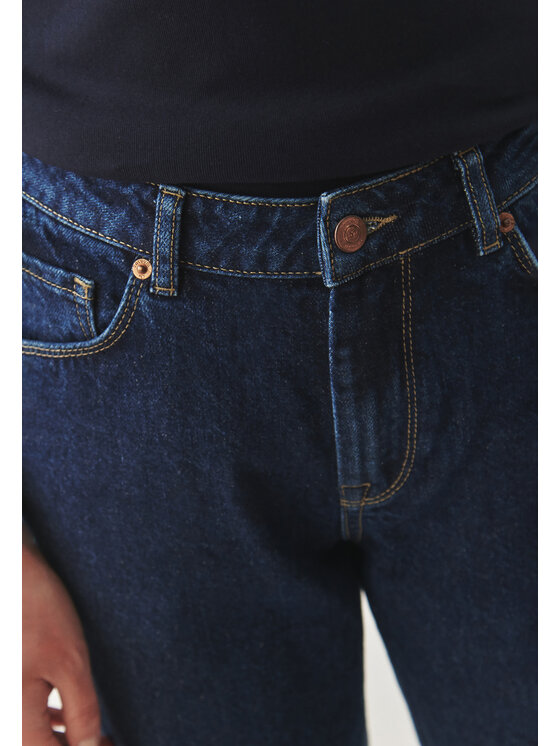 TATUUM TATUUM Jeansy RIKOTO Granatowy Straight Fit