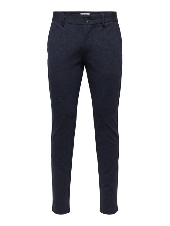 Only & Sons Only & Sons Chinos kelnes 22026326 Tamsiai mėlyna Slim Tapered Fit