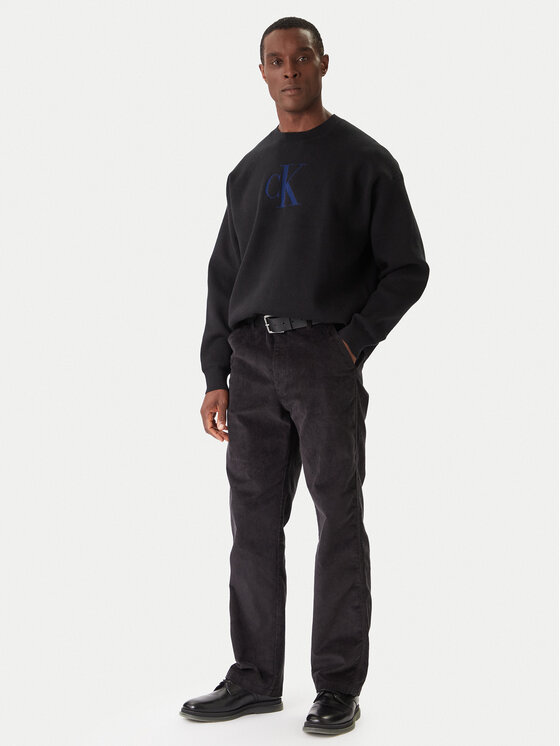 Calvin Klein Jeans Calvin Klein Jeans Jeans hlače 90s LV04RD605G Črna Straight Fit