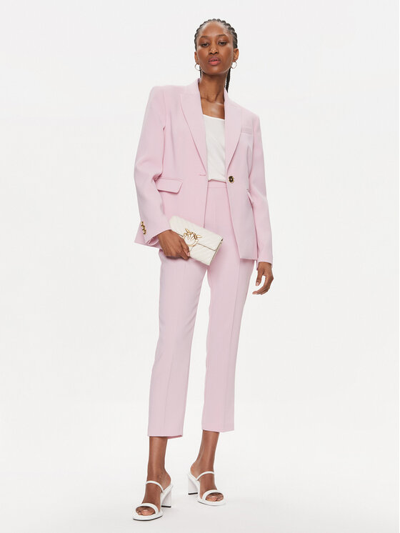 PINKO Pinko Marynarka 100180 A14I Różowy Regular Fit