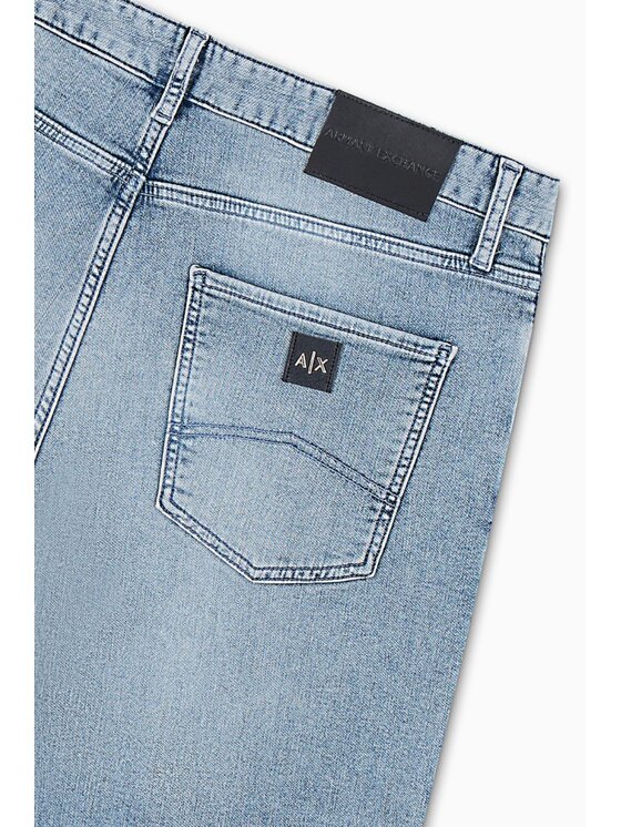 Armani Exchange Armani Exchange Jeansy 3DZJ13 Z1TTZ Niebieski Slim Fit