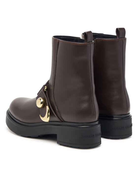 Armani Exchange Armani Exchange Ботильйони XW003093 AF18975 U6032 Темно-коричневий