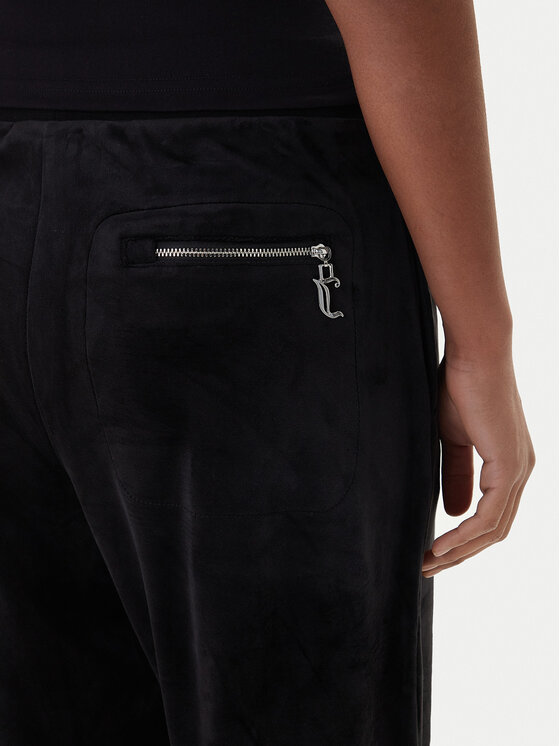 Juicy Couture Juicy Couture Teplákové nohavice Davidson JCBBJ224811 Čierna Regular Fit