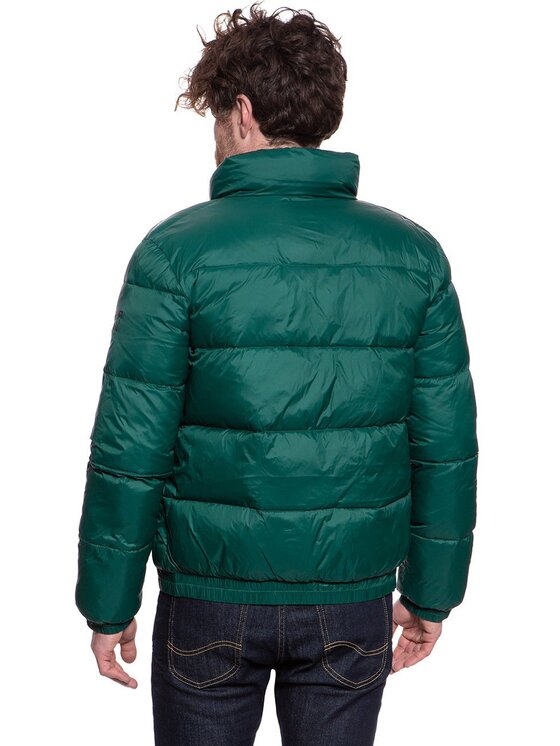 Wrangler Wrangler Kurtka zimowa THERMO PUFFER Zielony Regular Fit