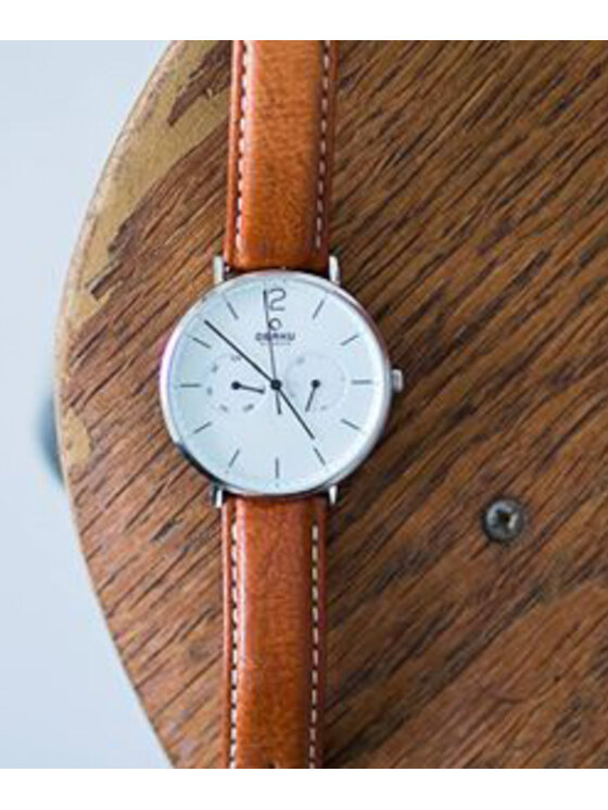 Obaku Obaku Ρολόι V182GMCWRZ Καφέ