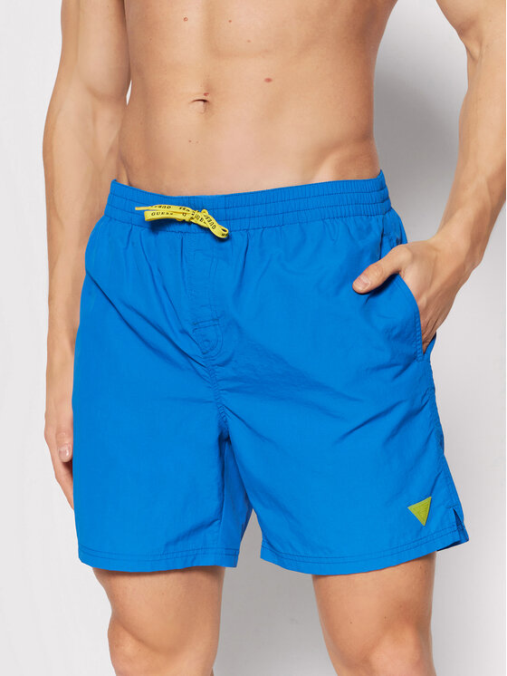 Pantaloncini da bagno F2GT26 TEL27 Blu Regular Fit...