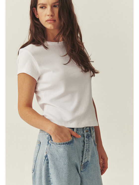 TATUUM TATUUM T-Shirt LOLA Biały Classic Fit