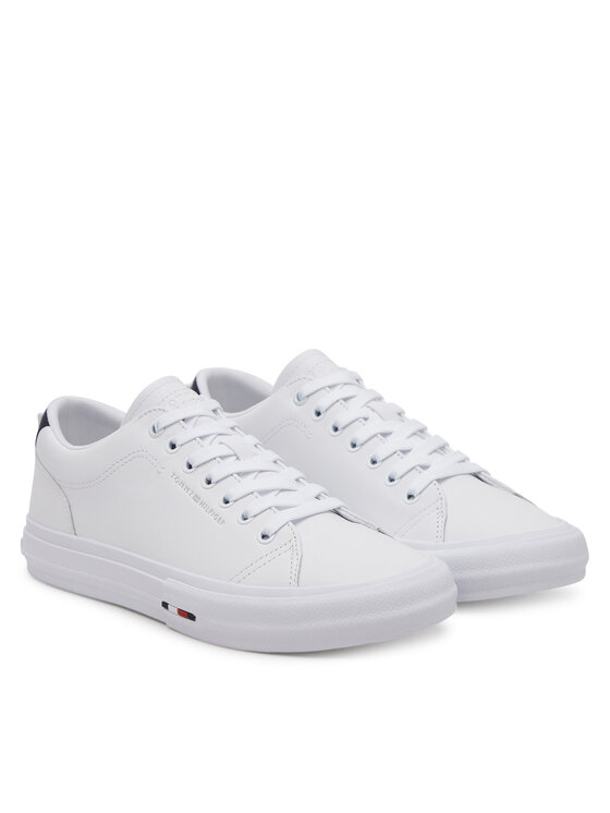 Tommy Hilfiger Tommy Hilfiger Sneakers Th Hi Vulc Street Lth Patch FM0FM05312 Alb