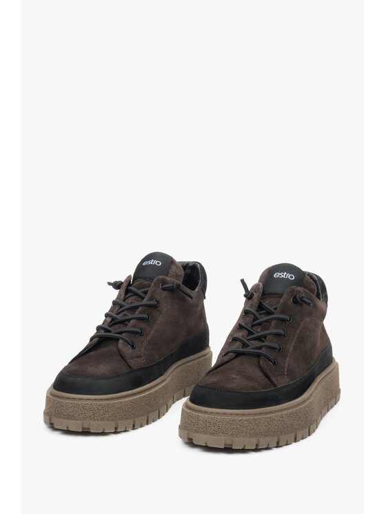 Estro Estro Sneakers ER00116614 Καφέ