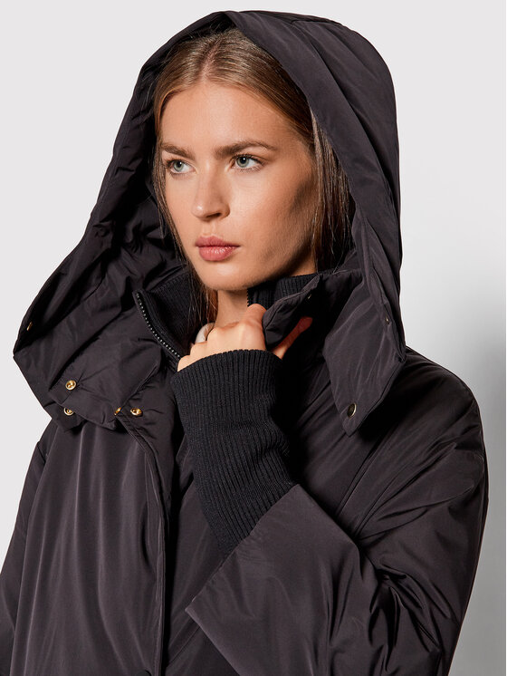 Trussardi Trussardi Μπουφάν χειμωνιάτικο Memory 56S00591 Μαύρο Regular Fit