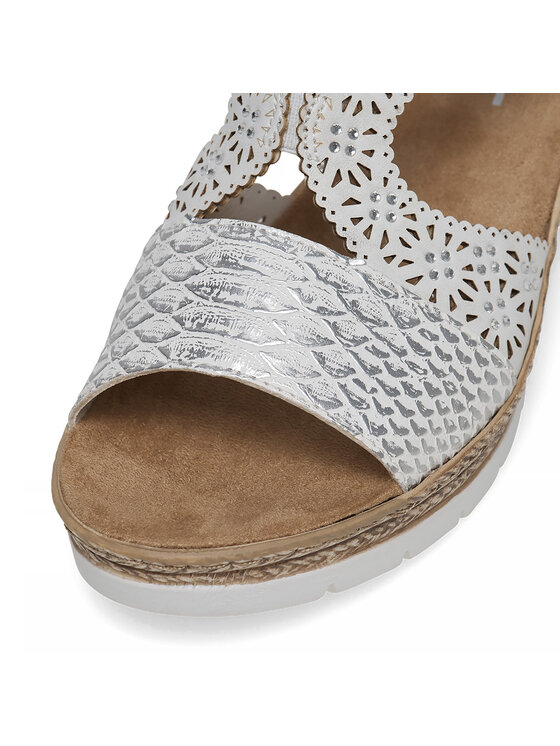 Rieker Rieker Sandali 61916-80 Bianco