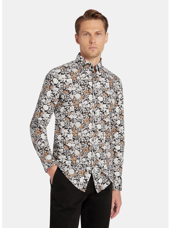 Pako Lorente Pako Lorente Koszula P25WF-1X-028 Kolorowy Slim Fit