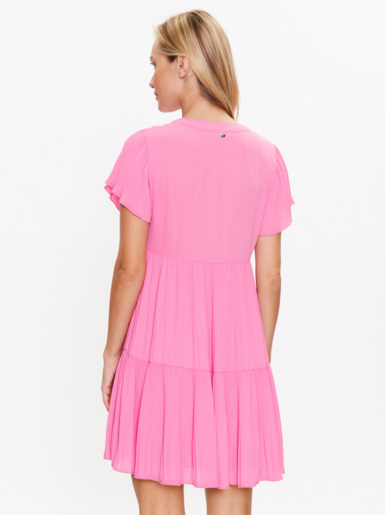 Liu Jo Liu Jo Ежедневна рокля WA3267 T0414 Розов Relaxed Fit