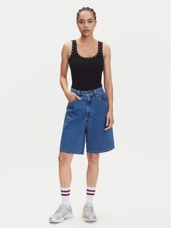 Levi's® Levi's® Džínsové šortky 000MJ-0001 Modrá Baggy Fit