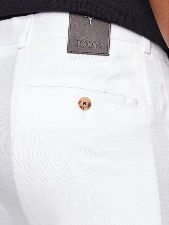 JOOP! JOOP! Chinosy Hank 30042199 Écru Slim Fit