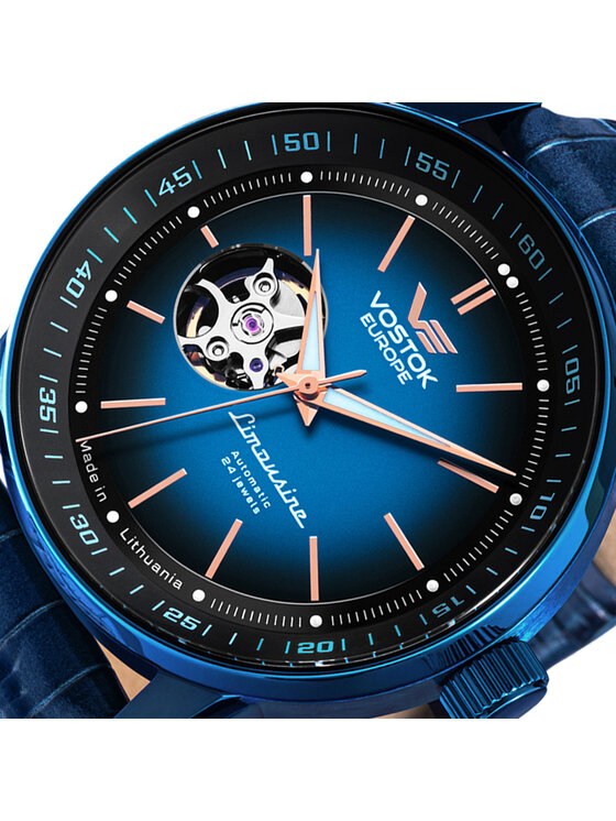 Vostok Europe Vostok Europe Zegarek NH38A-560D681B Niebieski