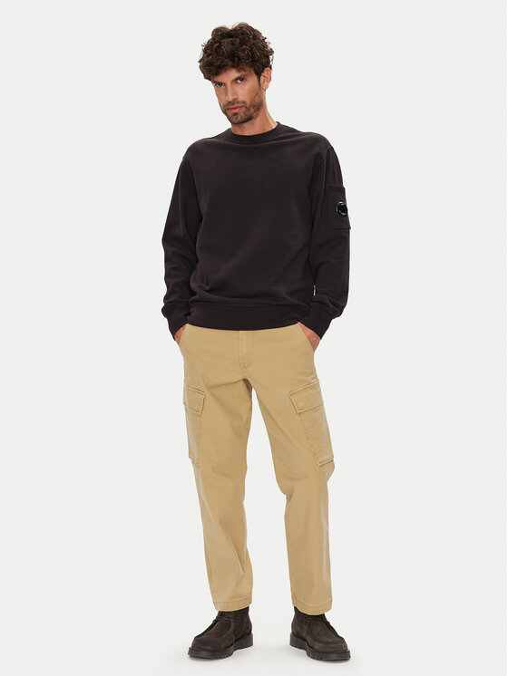 C.P. Company C.P. Company Μπλούζα RFCMSS718A006372G Μαύρο Regular Fit