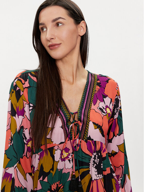 Maaji Maaji Rochie de plajă PT2162CTU001 Colorat Relaxed Fit