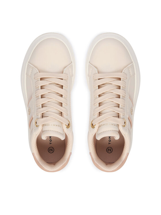 Tommy Hilfiger Tommy Hilfiger Sneakersy T3A9-35091-1355359 S Světle béžová