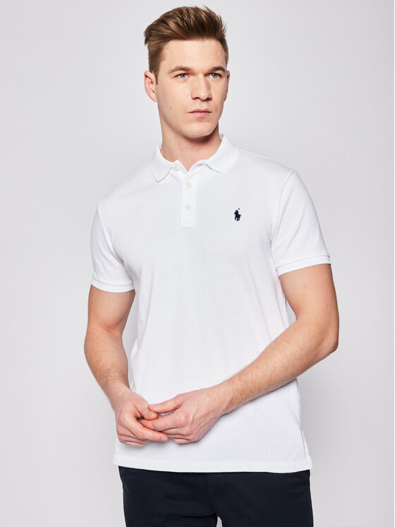 Polo Ralph Lauren Polo 710660897 Balts Regular Fit