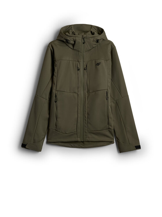 4F 4F Kurtka outdoor active Khaki Regular Fit
